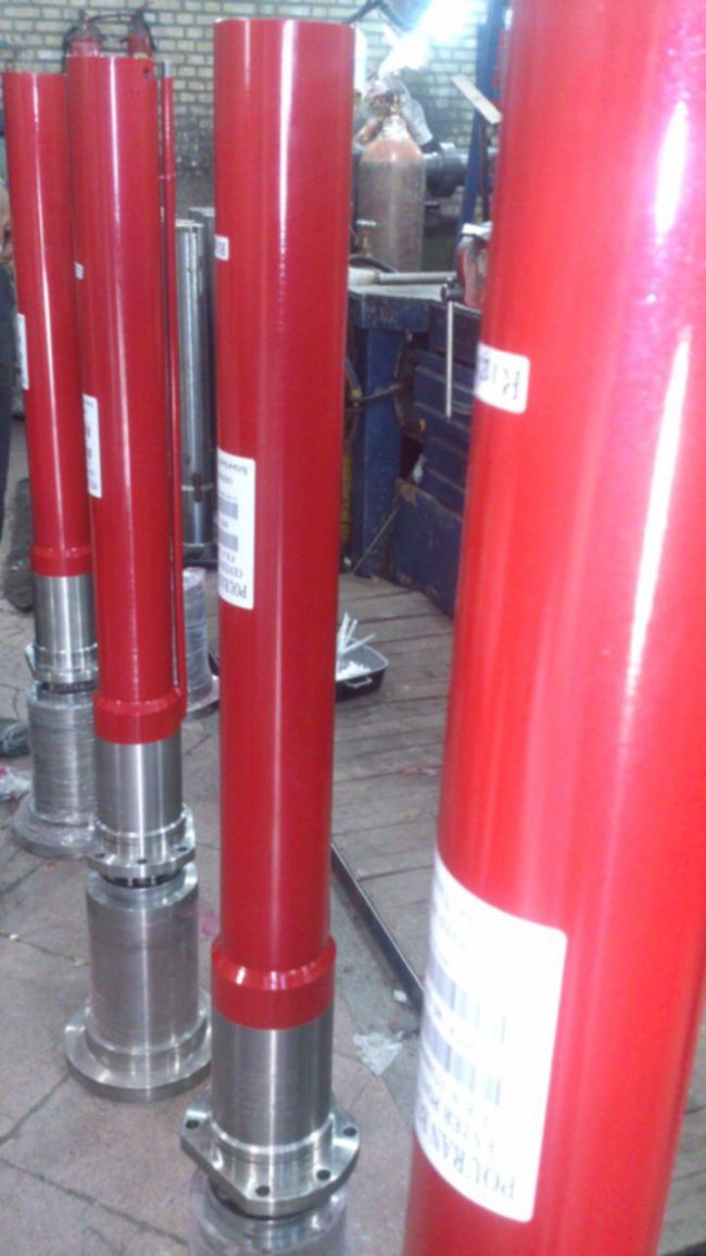 سیلندر سنتر مکانیزم پرس پخت تمام استیل